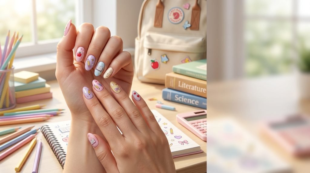 Back to School Nail Designs 2026: Cute & Easy Teen Ideas